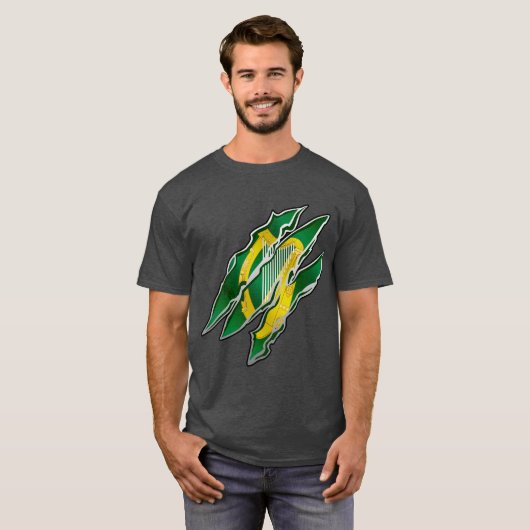 Irish Harp T-shirt (Voorkant volledig)