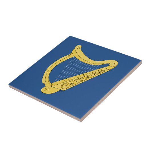 Irish Harp Tegeltje (Zijkant)