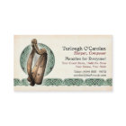 Irish Harp Visitekaartjes, Style 1, Horizontal