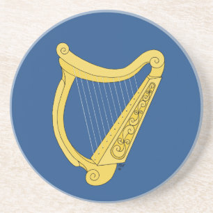 Irish Harp Zandsteen Onderzetter