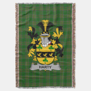 Irish Harty of O_Haherty Wapen van de familie Cres Deken