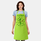 Irish Heart Apron Schort (Gedragen)