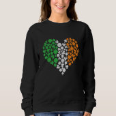 Irish Heart St Patricks Day Trui (Voorkant)