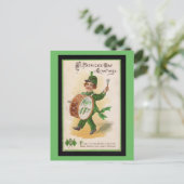 Irish Hearts Greeting, St. Patrick's Day  Briefkaart (Staand voorkant)