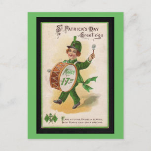 Irish Hearts Greeting, St. Patrick's Day  Briefkaart