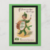 Irish Hearts Greeting, St. Patrick's Day  Briefkaart (Voorkant)
