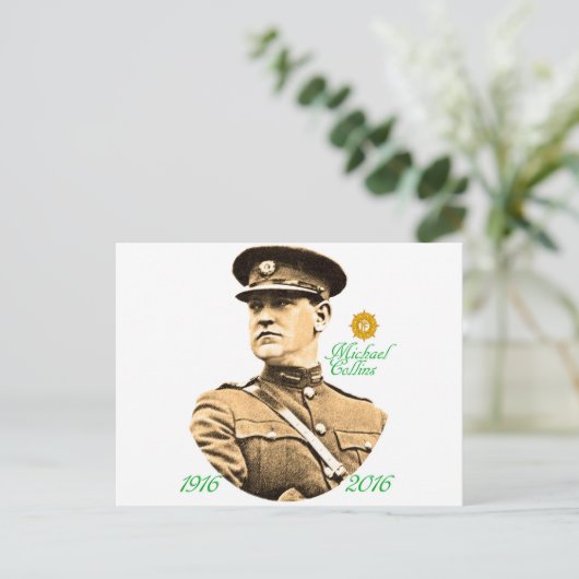 Irish Hero afbeelding voor briefkaart (Staand voorkant)