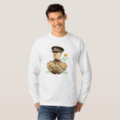 Irish Hero afbeelding voor heren-Long-Sleeve-T-Shi T-shirt (Voorkant volledig)