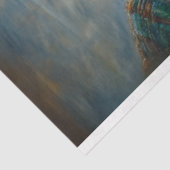 Irish Highland Koe Rustieke Boho Boerderij Decoupa Tissuepapier (Detail)