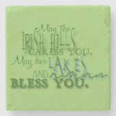 Irish Hills Blessing Onderzetter (Voorkant)