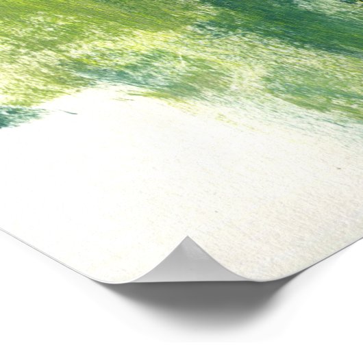 Irish Hillside Painting Poster (Hoek)