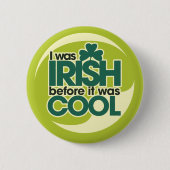 Irish Hipster Ronde Button 5,7 Cm (Voorkant)