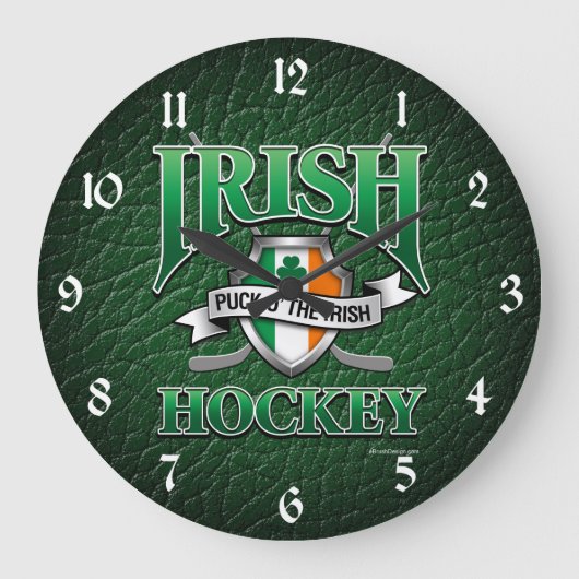 Irish Hockey Grote Klok (Voorkant)