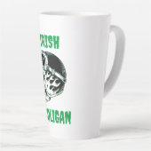 Irish Hooligan Biker Latte Mok (Rechterhoek)
