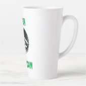 Irish Hooligan Biker Latte Mok (Rechts)