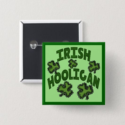 Irish Hooligan Button (Voorkant /achterkant)