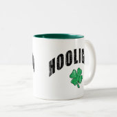 Irish Hooligan Gift Tweekleurige Koffiemok (Voorkant rechts)