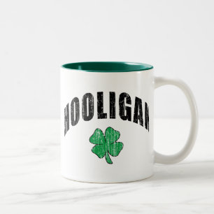Irish Hooligan Gift Tweekleurige Koffiemok