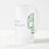 IRISH HOOLIGAN ST PARICK'S DAG MATGLAS BIERPUL (Voorkant rechts)