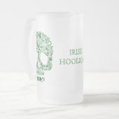 IRISH HOOLIGAN ST PARICK'S DAG MATGLAS BIERPUL (Voorkant links)