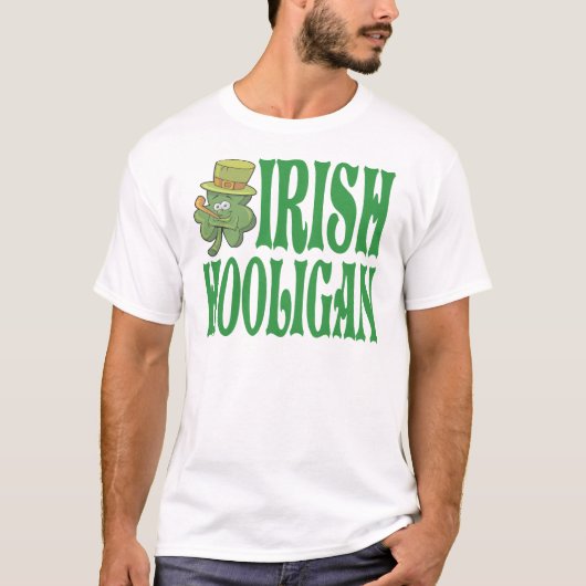 Irish Hooligan T Shirt (Voorkant)