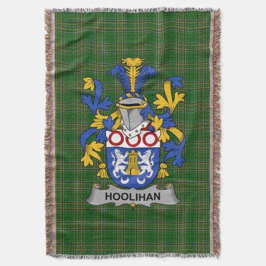 Irish Hoolihan of O_Holohan wapenschild familie C Deken (Voorkant Verticaal)