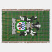 Irish Hope wapenschild Family Crest Ireland Deken (Voorkant)