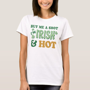 Irish & Hot St. Patrick's Day Damespaghetti Top