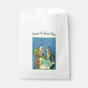 IRISH HOUND DOGS, ST. PATRICK'S DAG GROENE BEER BEDANKZAKJE
