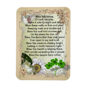 Irish House Blessing magnet Magneet