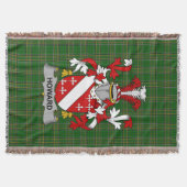Irish Howard Coat of Arms Family Crest Ireland Deken (Voorkant)