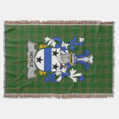 Irish Hoyle of McIlhoyle wapenschild familie Cres Deken (Voorkant)