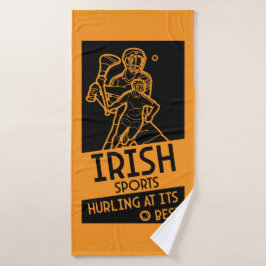 Irish Hurling Sport Badhanddoek