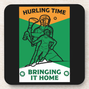 Irish Hurling Sport Bier Onderzetter