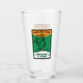 Irish Hurling Sport Glas (Achterkant)
