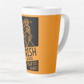 Irish Hurling Sport Latte Mok (Rechterhoek)