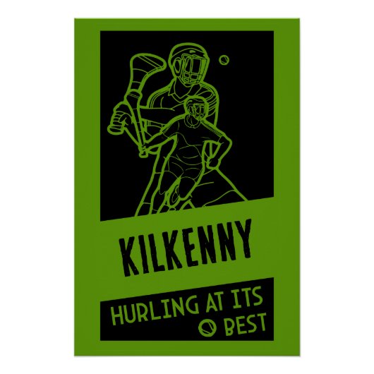 Irish Hurling Sport Perfect Poster (Voorkant)