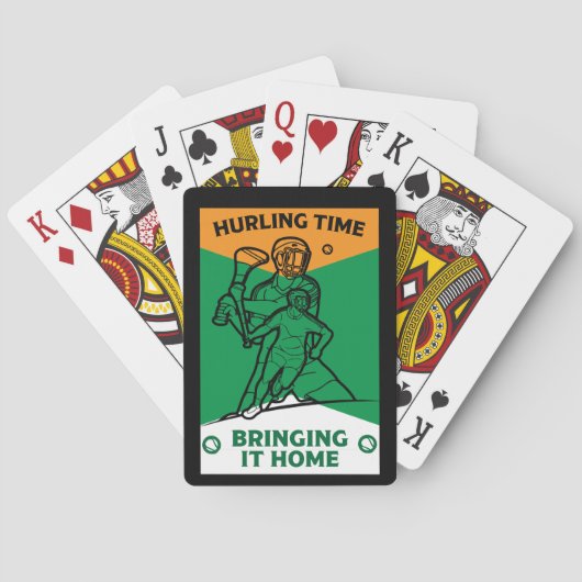 Irish Hurling Sport Pokerkaarten (Achterkant)