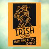 Irish Hurling Sport Raamsticker (Vel 3)