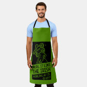 Irish Hurling Sport Schort (Gedragen)