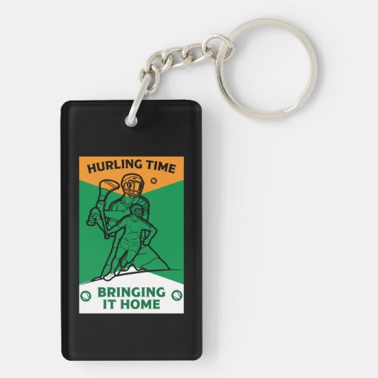 Irish Hurling Sport Sleutelhanger (achterkant)
