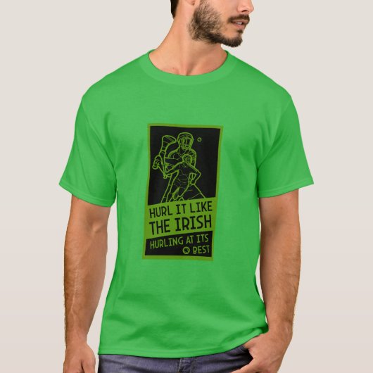 Irish Hurling Sport T-shirt (Voorkant)