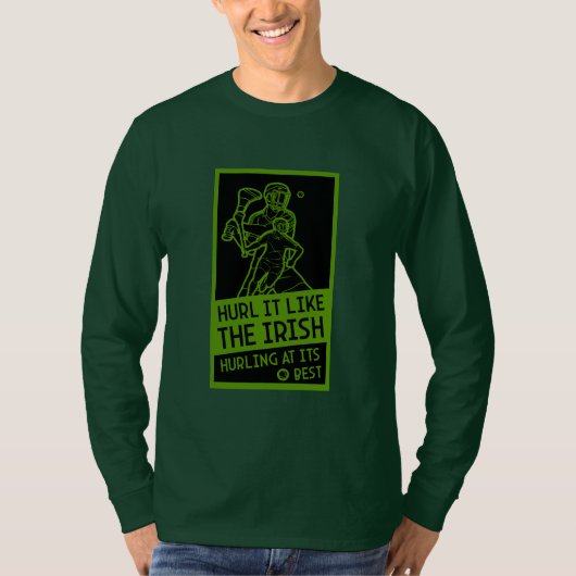 Irish Hurling Sport T-shirt (Voorkant)