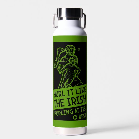 Irish Hurling Sport Waterfles (Voorkant)