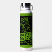 Irish Hurling Sport Waterfles (Achterkant)