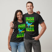 Irish I Could Drink This Beer Lucky Shamrock St Pa T-shirt (Unisex)