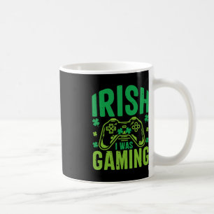 Irish I Gaming Fun St Patricks Day Video Game Koffiemok