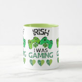 Irish I Was Gaming" St. Patrick's Day Mok (Midden)