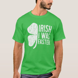 Irish I was sneller Saint Patrick Day Gift T-shirt