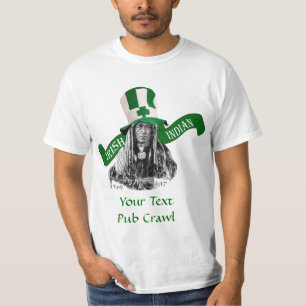 Irish Indian St Patrick's day T-shirt